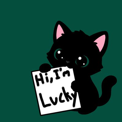 a small cat with a blank sheet of paper in its hand. the cat is sooooooo cute!