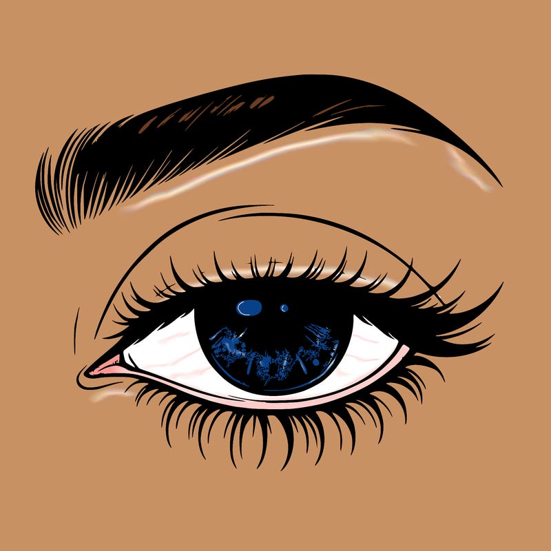 eye closed realistic