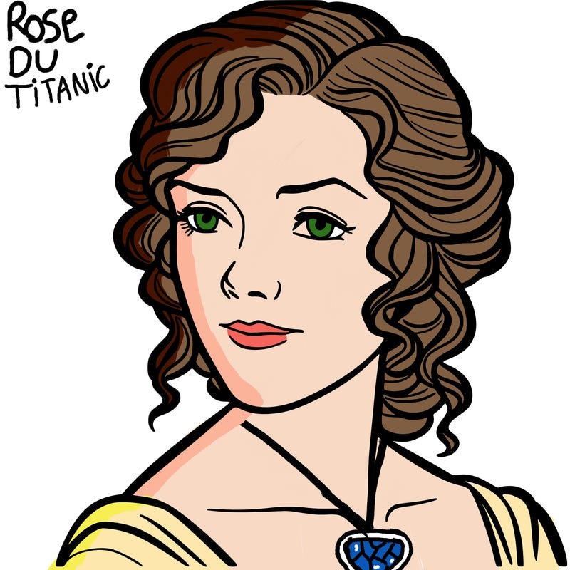 rose from titanic 1997 movie