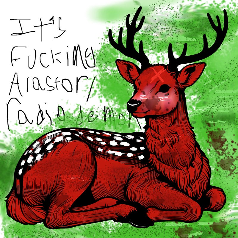 realistic deer with antlers