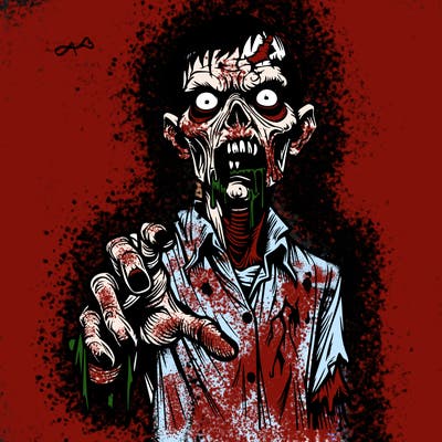 realistic zombie