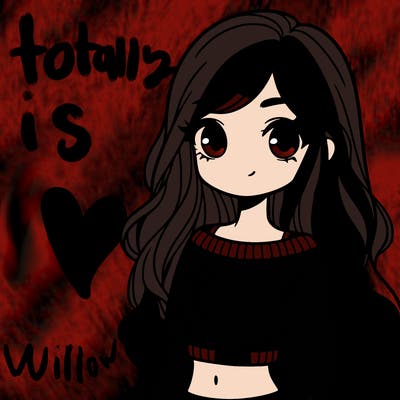 girl with long hair and a crop top with a sweater