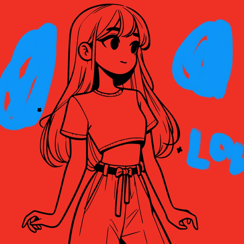 girl in a cute crop top