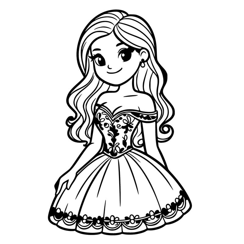 a woman wearing a fancy dress