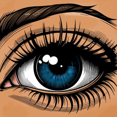realistic eye