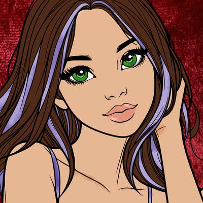 beautiful realistic girl