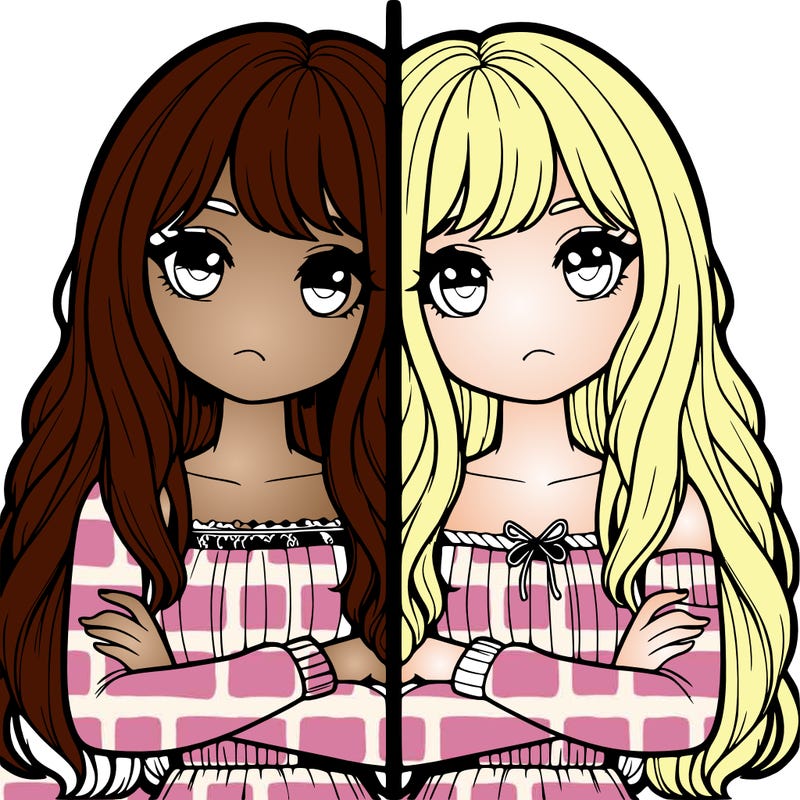 realistic girls split