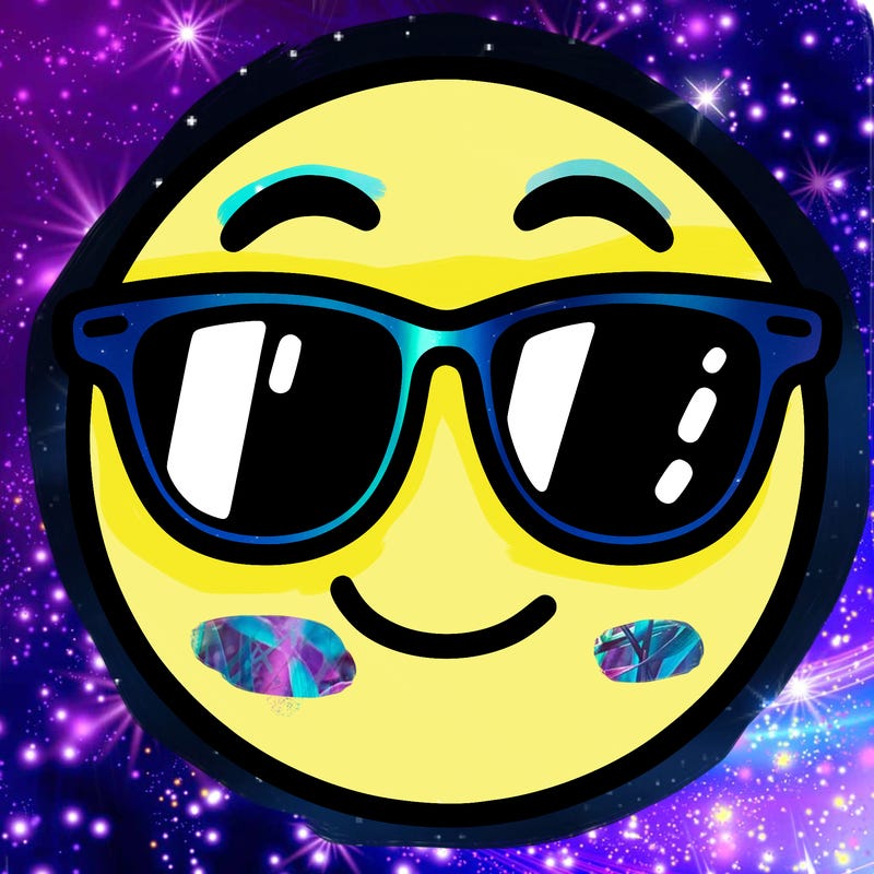 emoji with sunglasses