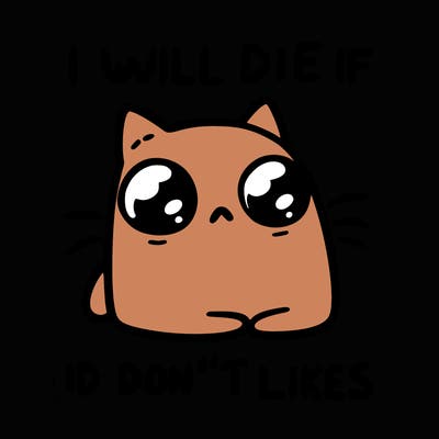 a cat that will die if we don’t get 10 likes