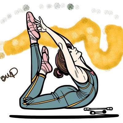 very beautiful gymnast