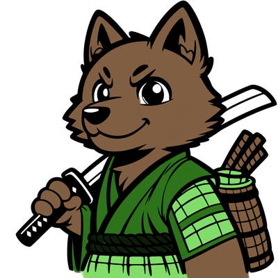 dog samurai