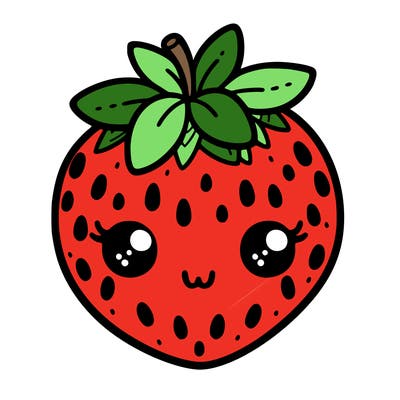 cute strawberry