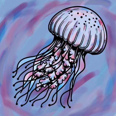 realistic jellyfish