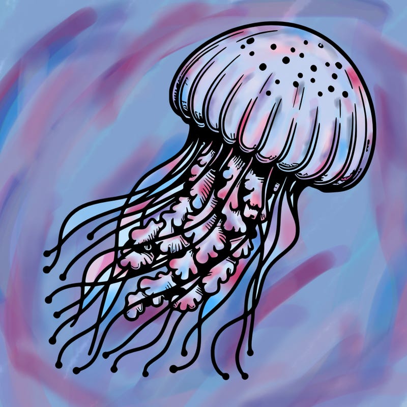 realistic jellyfish