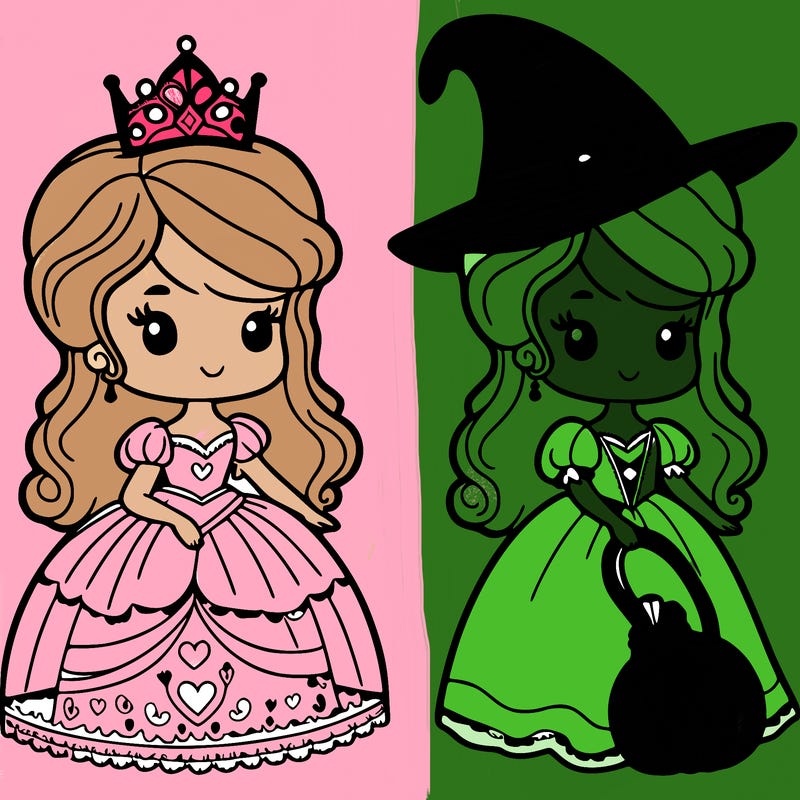 princess as a witch