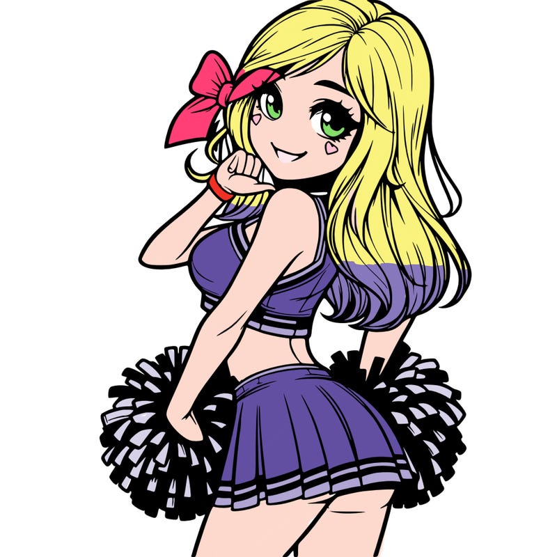 realistic cheerleader