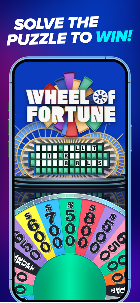 WorldWinner: Play for Cash - Rad des Glücks-Worträtsel und Bargeldpreisrad in der WorldWinner-App