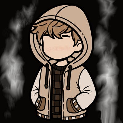 boy with jacket with hood