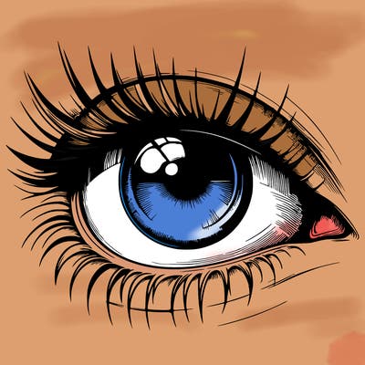 realistic eye