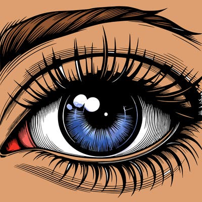 realistic eye