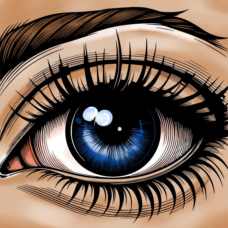 realistic eye