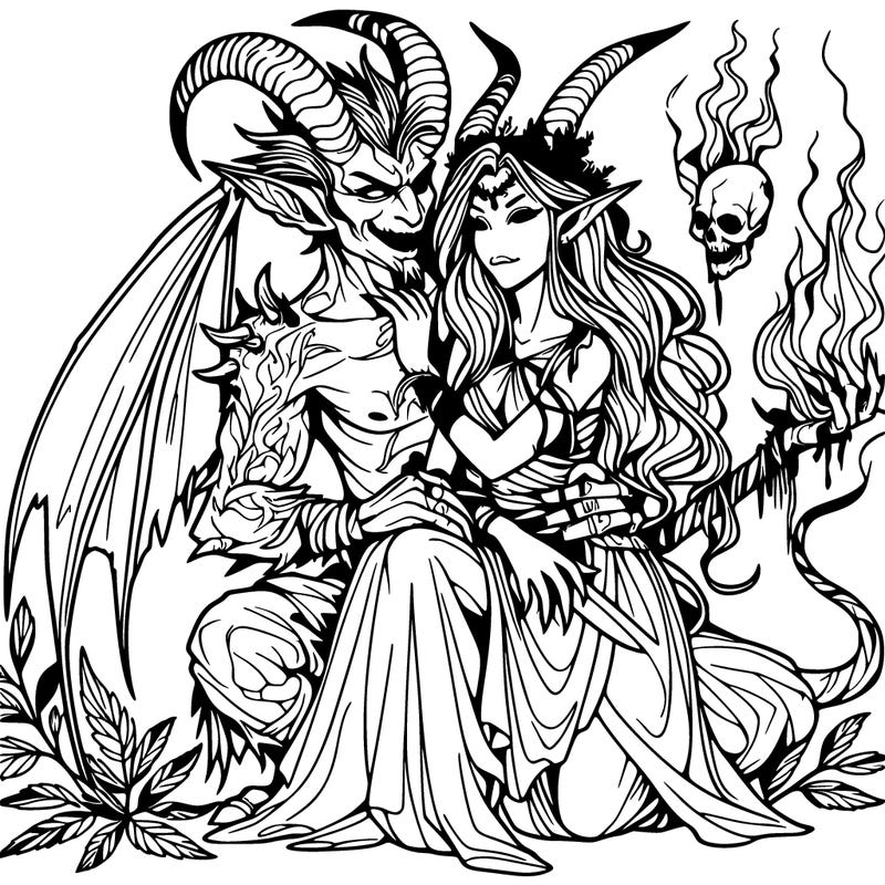 realistic dangerous fae couple