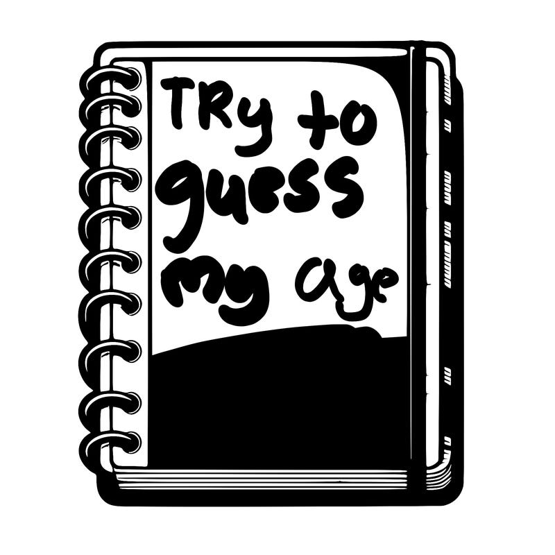 blank, realistic notebook