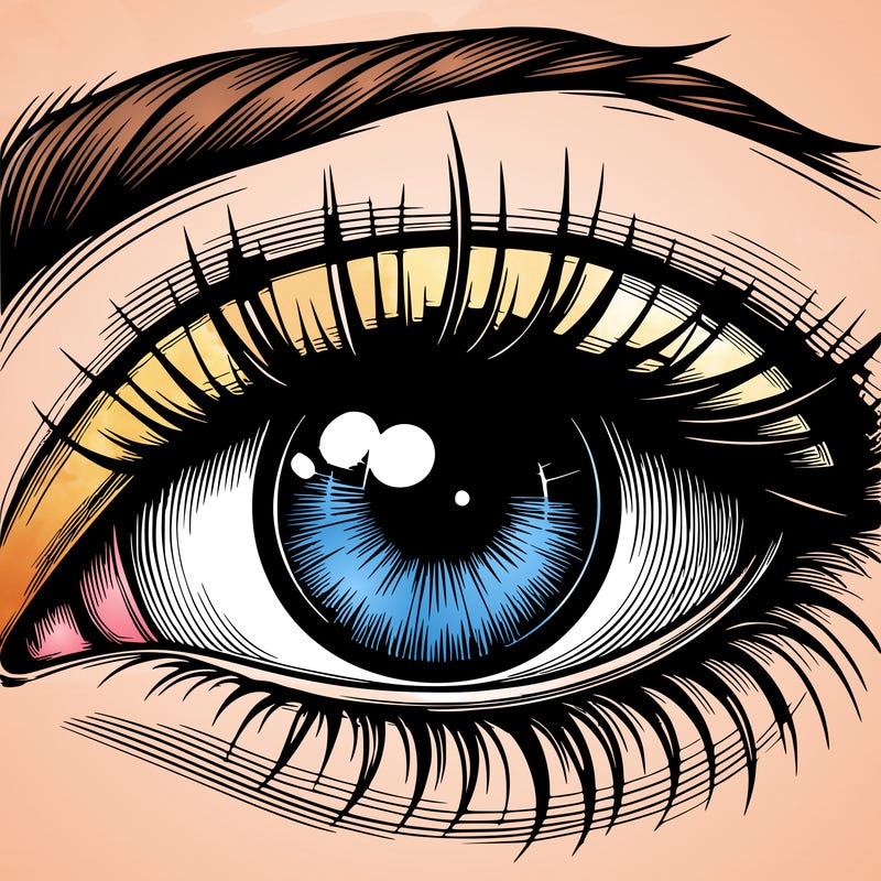realistic eye