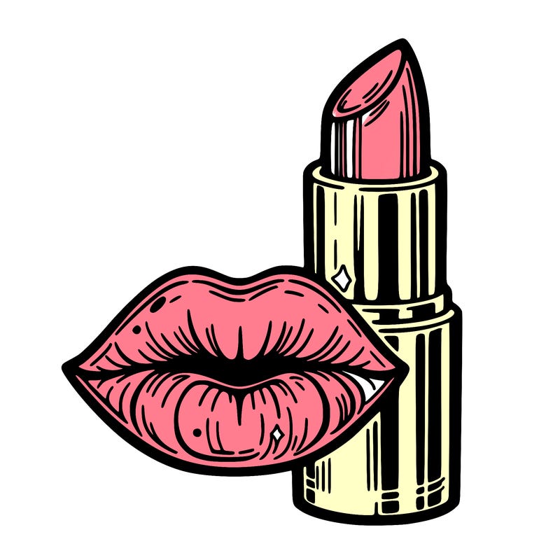 lips and lipstick