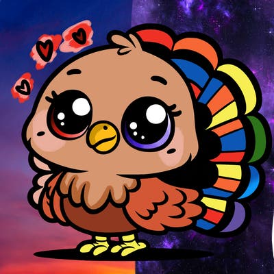 cute turkey