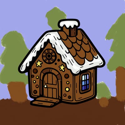 gingerbread house