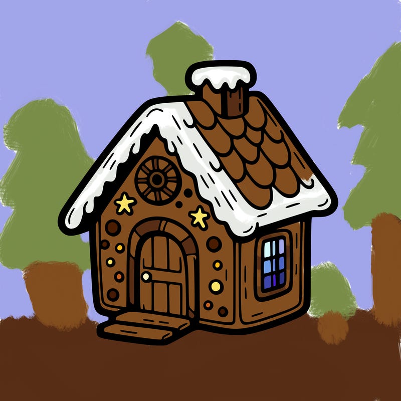 gingerbread house