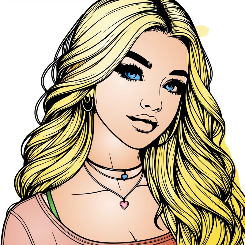 detailed realistic girl