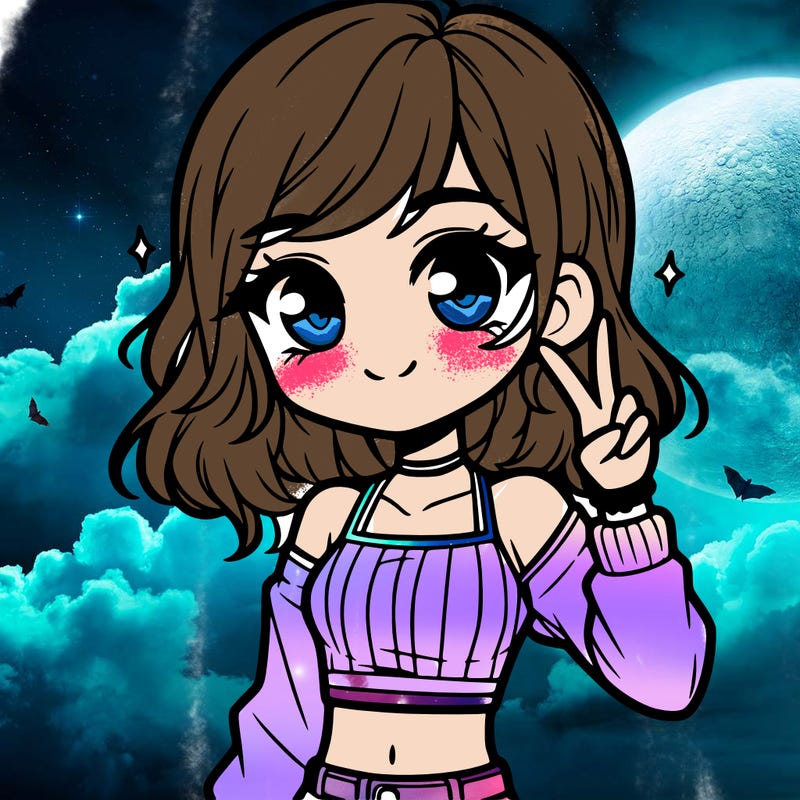 cute girl with crop top