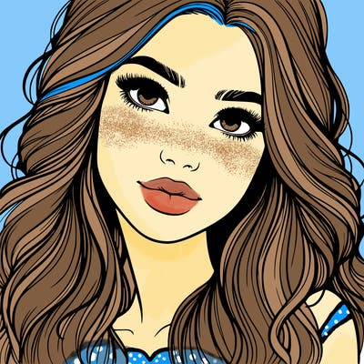 beautiful realistic girl