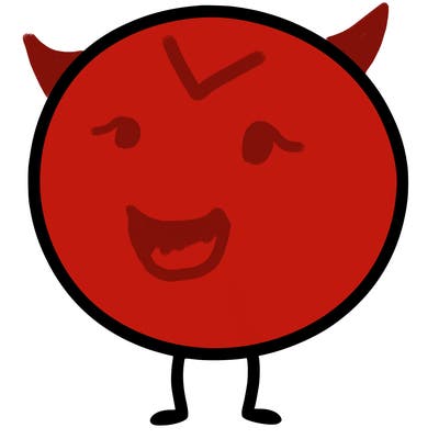 a plain circle with nothing else