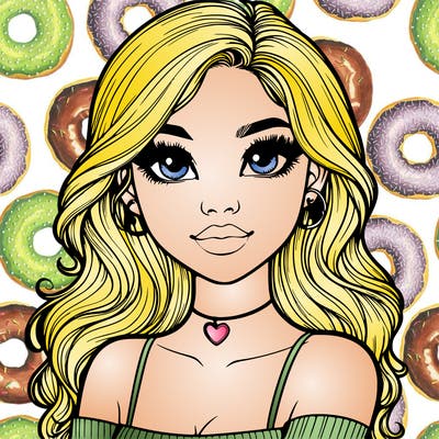 realistic pretty girl