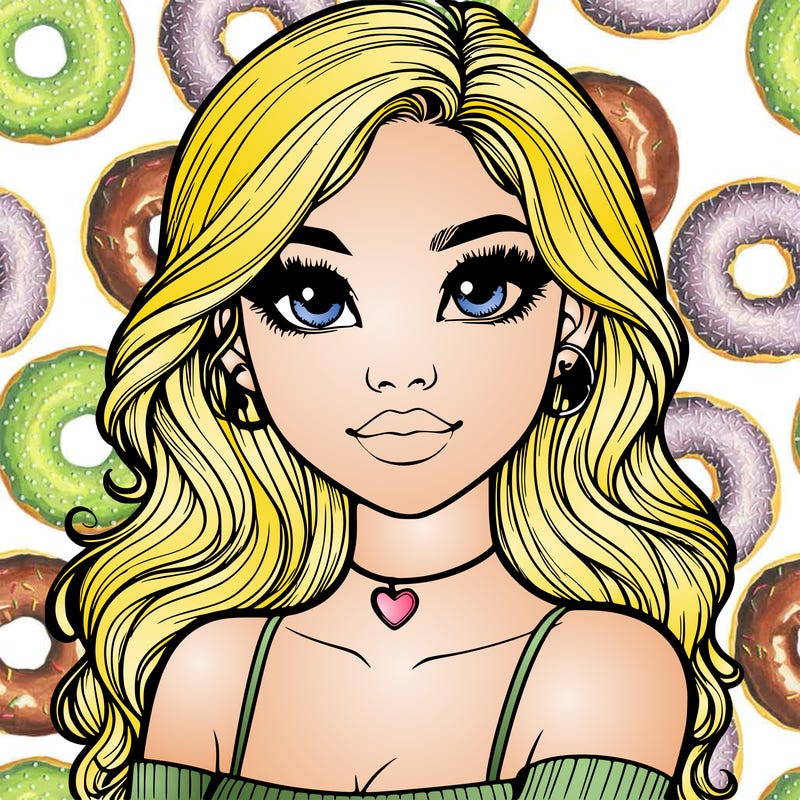 realistic pretty girl