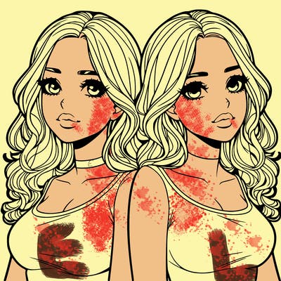 realistic twin sisters