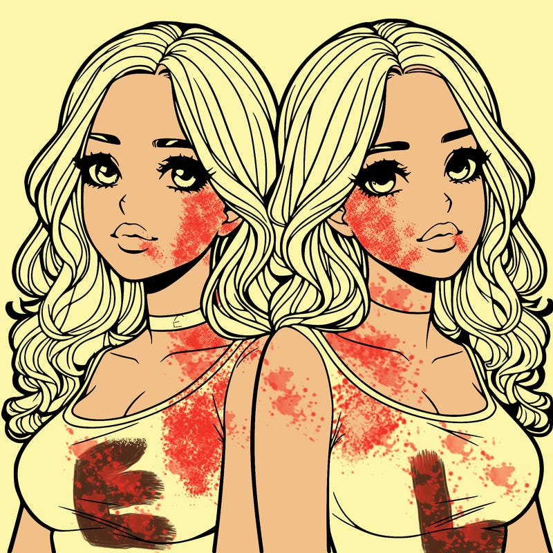 realistic twin sisters