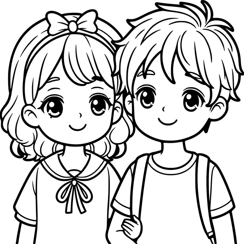 girl and boy together