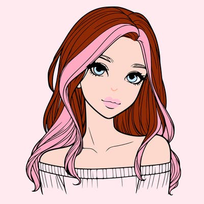 beautiful realistic girl