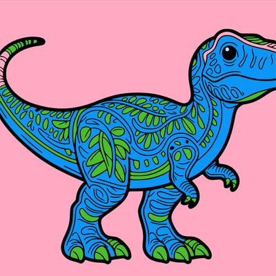 dinosaur realistic ish