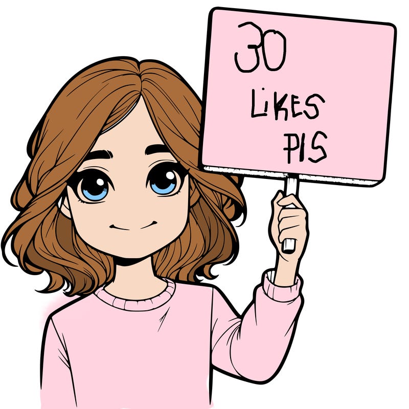 realistic girl holding up a sign