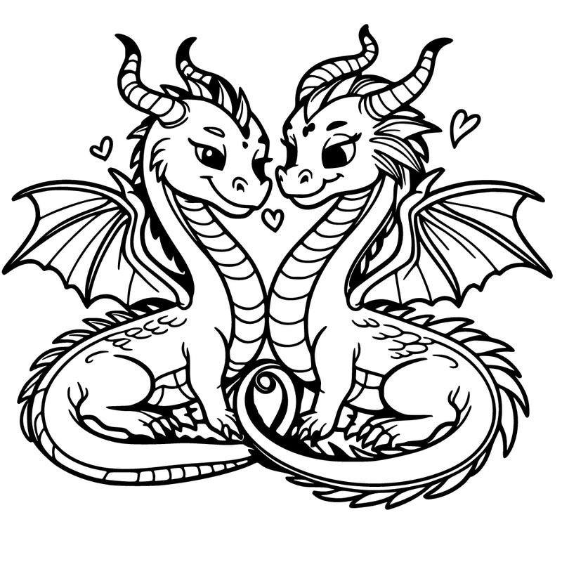 dragon couple.