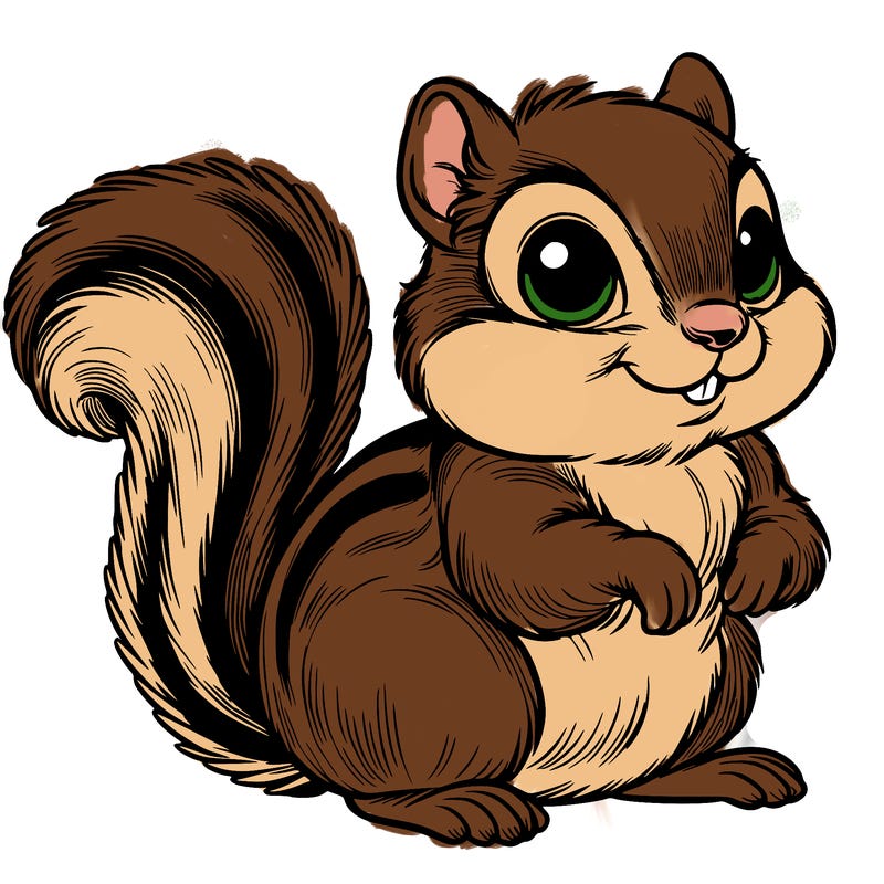realistic chipmunk