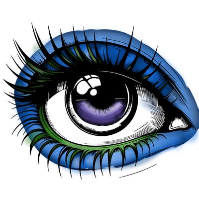 realistic eye