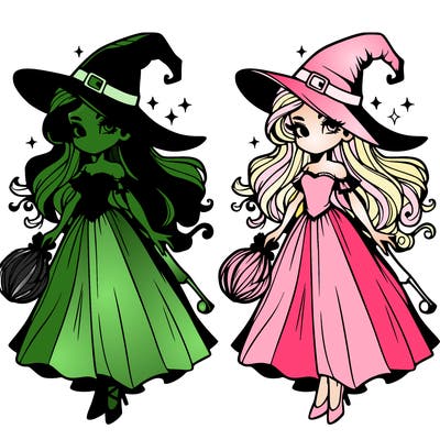 beautiful wicked witch. from wicked