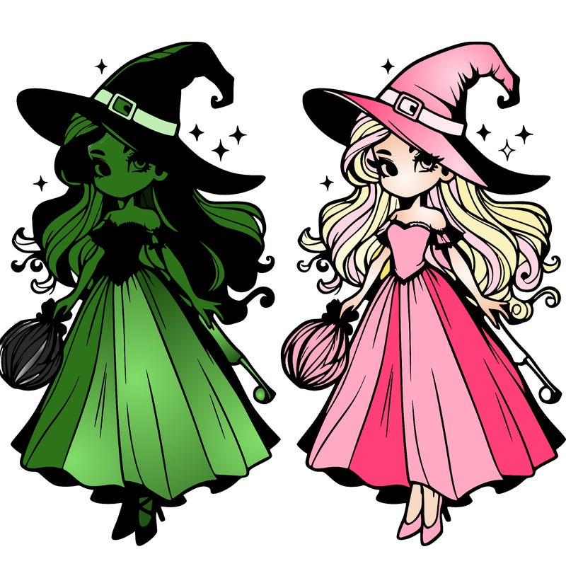 beautiful wicked witch. from wicked