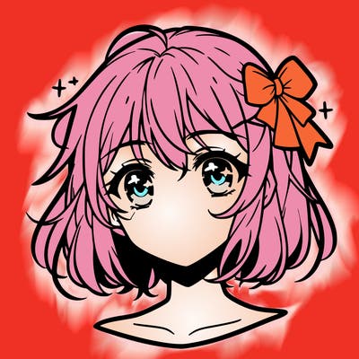 anime girl face